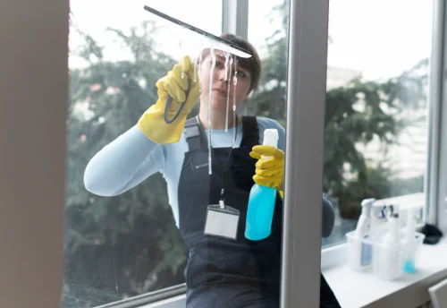 Nettoyage de vitres intérieures et extérieures à Housseras